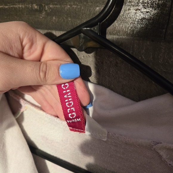 h&m floral zip up sweatshirt - Picture 2 of 5